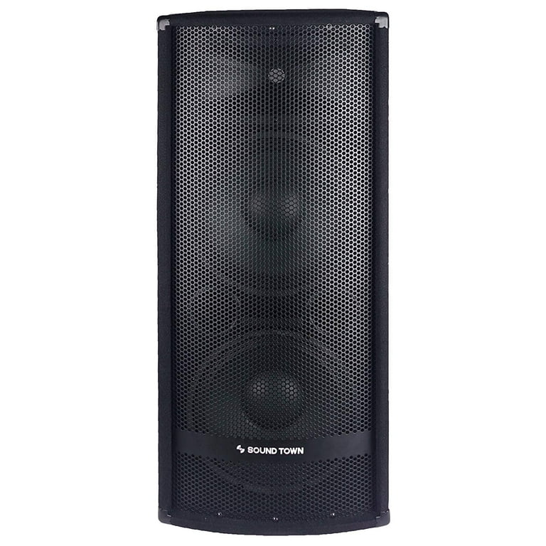  Sound Town Altavoz Pasivo DJ PA Stage Monitor METIS-12M 12  500W con controlador de compresión para sonido en vivo, bar, iglesia :  Instrumentos Musicales