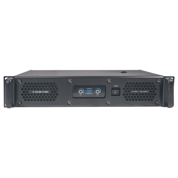 Sound Town Dual-Channel, 2 x 1800W at 4-ohm Rack Mountable Power Amplifier (NIX-26PRO)