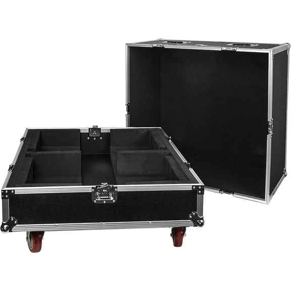 Sound Town Flight Case for Four ZETHUS-208BV2 Line Array Speakers (STRC-Z208X4)