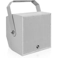 thumbnail image 1 of Sound Town 2-Way 8" Weatherproof IP66 Coaxial Loudspeaker with Surface-Mount U-Bracket for Outdoor Installations, 70V/100V/8Ω, Gray (TITAN-8G), 1 of 8