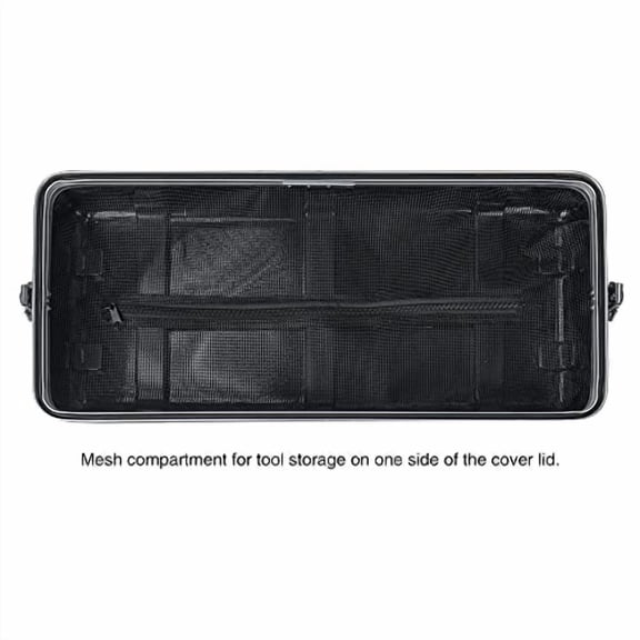 Sound Town Lightweight 4U PA DJ Rack/Road Case with ABS Construction, 19” Depth and Heavy-Duty Latches (STRC-A4U)