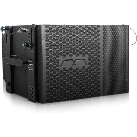 Sound Town MODE Audio Series 10" 1400 Watts Line Array Loudspeakers, with Italian-Made FaitalPRO Neodymium Drivers, Baltic Birch Plywood, Aluminum Side Handles, Black (FILA-10.1)