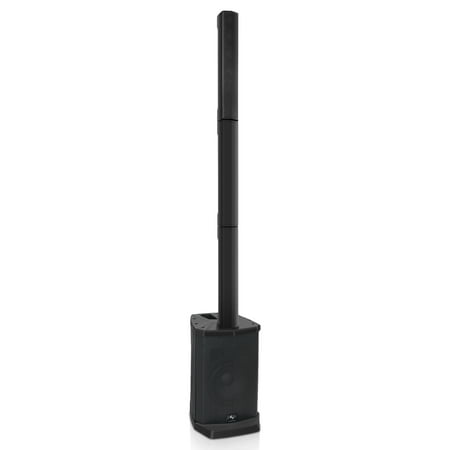 Sound Town Portable Bluetooth Steel ABS PA Systems, Black