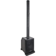 Sound Town Portable Line Array Column PA/DJ System with 12 Powered Subwoofer, TWS Bluetooth, DSP, Carry Bag CARPO-L2