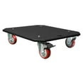 thumbnail image 1 of Sound Town Replacement Caster Board for Road/Flight/Rack Case, with 4-inch Wheels and Brakes (STRC-CB), 1 of 5