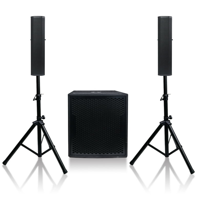 Sound Town Subwoofer and Column Speaker Line Array System, with