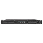 Sound Town Ultra-Lightweight 1U 4-Channel PA/DJ Power Amplifier, 4 x 1400W at 4-ohm, 1U Rack Space ST-UPDM4C.
