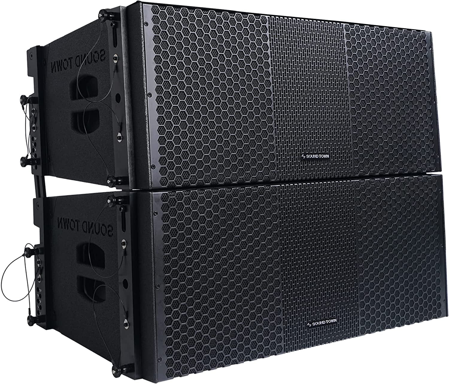 Sound Town ZETHUS Dual 10-inch Line Array Speaker Australia Ubuy