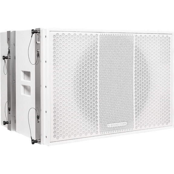 Sound Town ZETHUS Series 18 1600W Powered Line Array Subwoofer with DSP, White (ZETHUS-118SWPW)