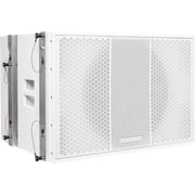 Sound Town ZETHUS Series 18  1600W Powered Line Array Subwoofer with DSP, White ZETHUS-118SWPW