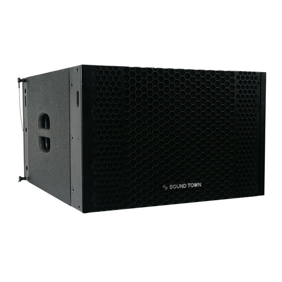 Sound Town ZETHUS Series 2X12" 1200W Line Array Subwoofer (ZETHUS-210S)