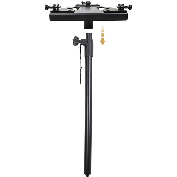 Sound Town ZETHUS Series Subwoofer Speaker Stand and Mounting Adapter for ZETHUS-M3 Line Array (ZETHUS-M3AD)