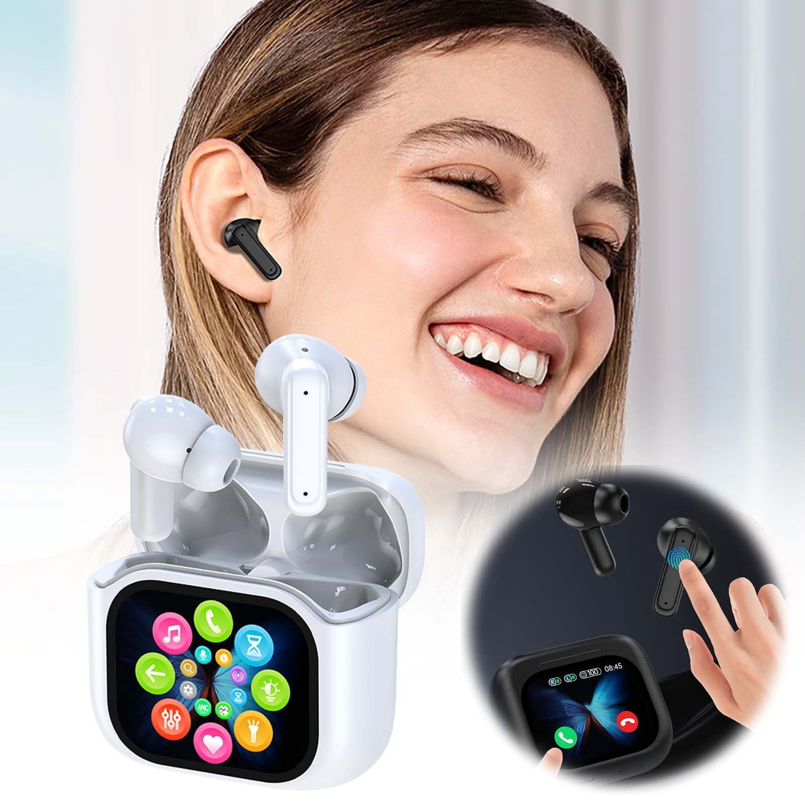 Sound Wireless Earbuds Android Earbuds Headphones with Microphone on ...