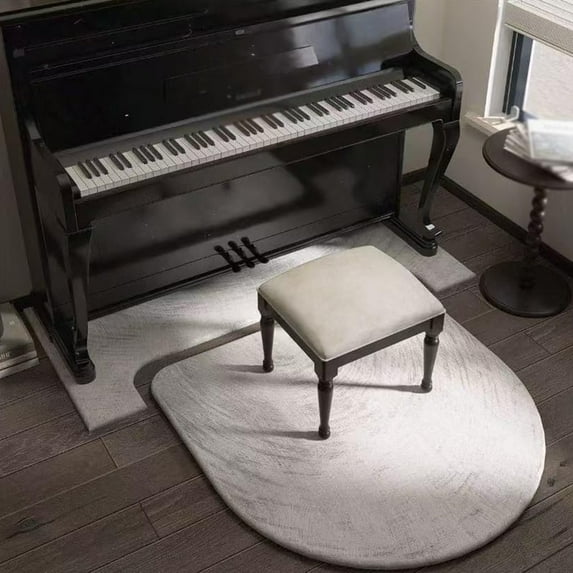 Sound-absorbing piano carpet, floor protection mat, office chair carpet protector, non-slip sound absorption mat for pianos, acoustic floor protection mat