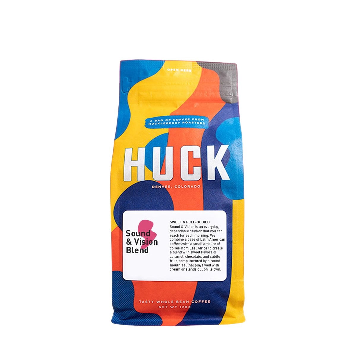 Curated visual reference: Visual Reference: Sound And Vision Blend Roasted By Huckleberry Roasters