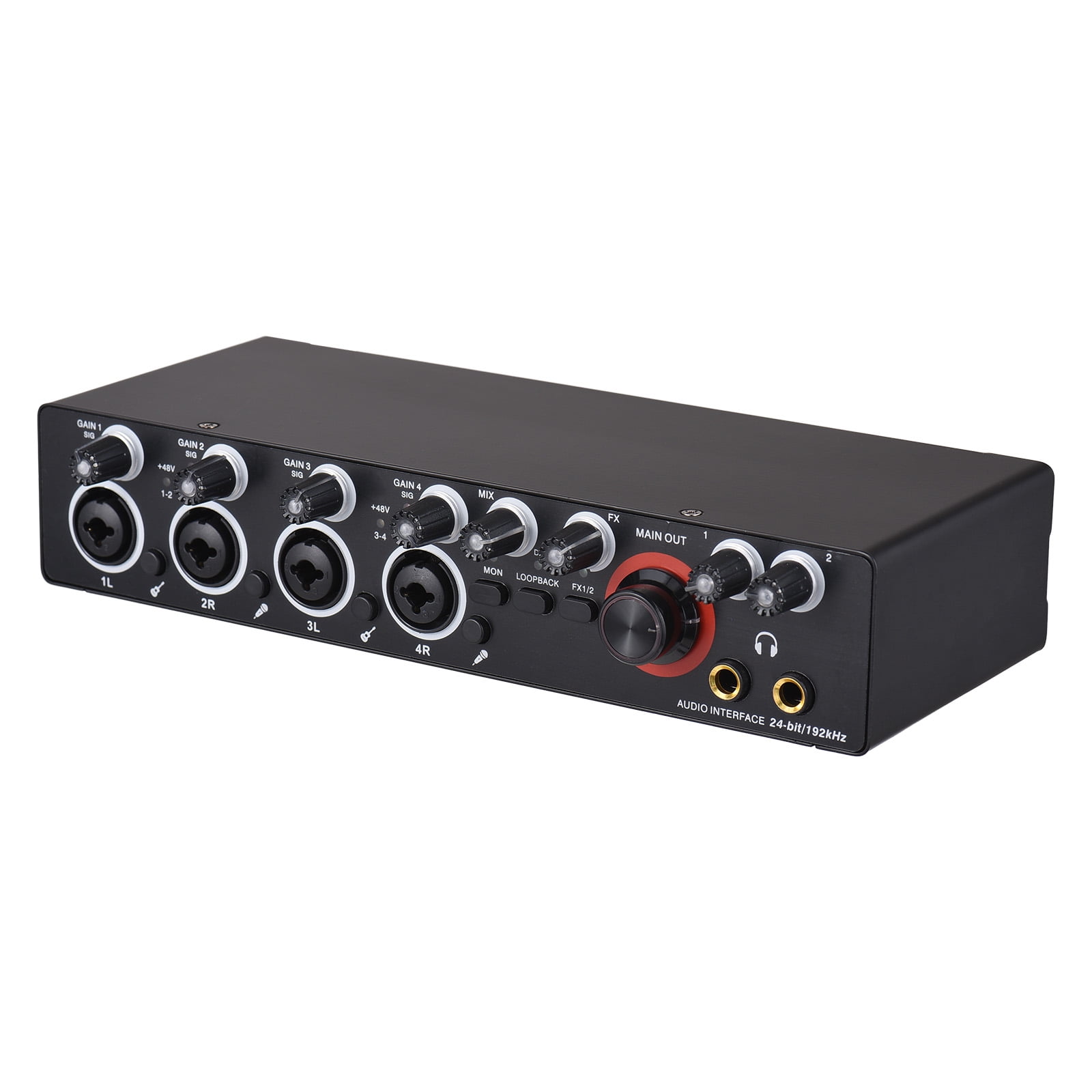 Sound card,Sound 24 Bit/192khz Driver Free Audio 4 Channels Sound
