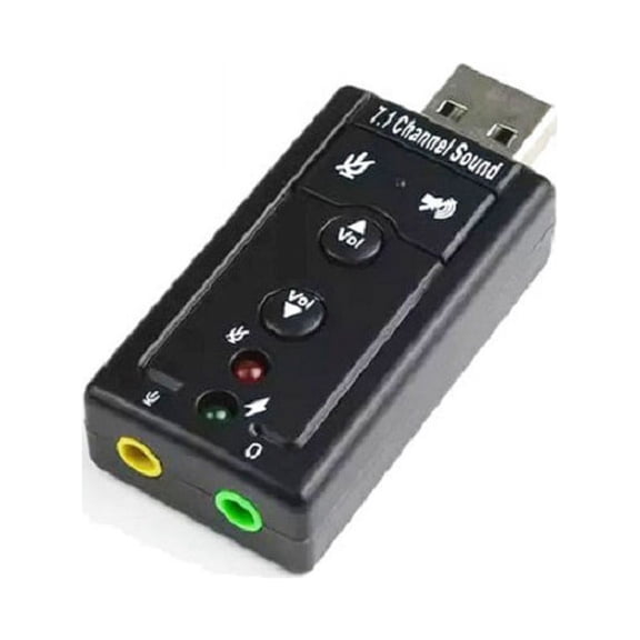 [Sound card] Supply analog 7.1USB external independent sound card computer accessories analog sound car