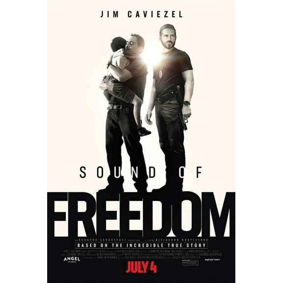 Sound of Freedom Movie Poster Glossy Quality Paper No Frame Photo Art Print Size 11x17