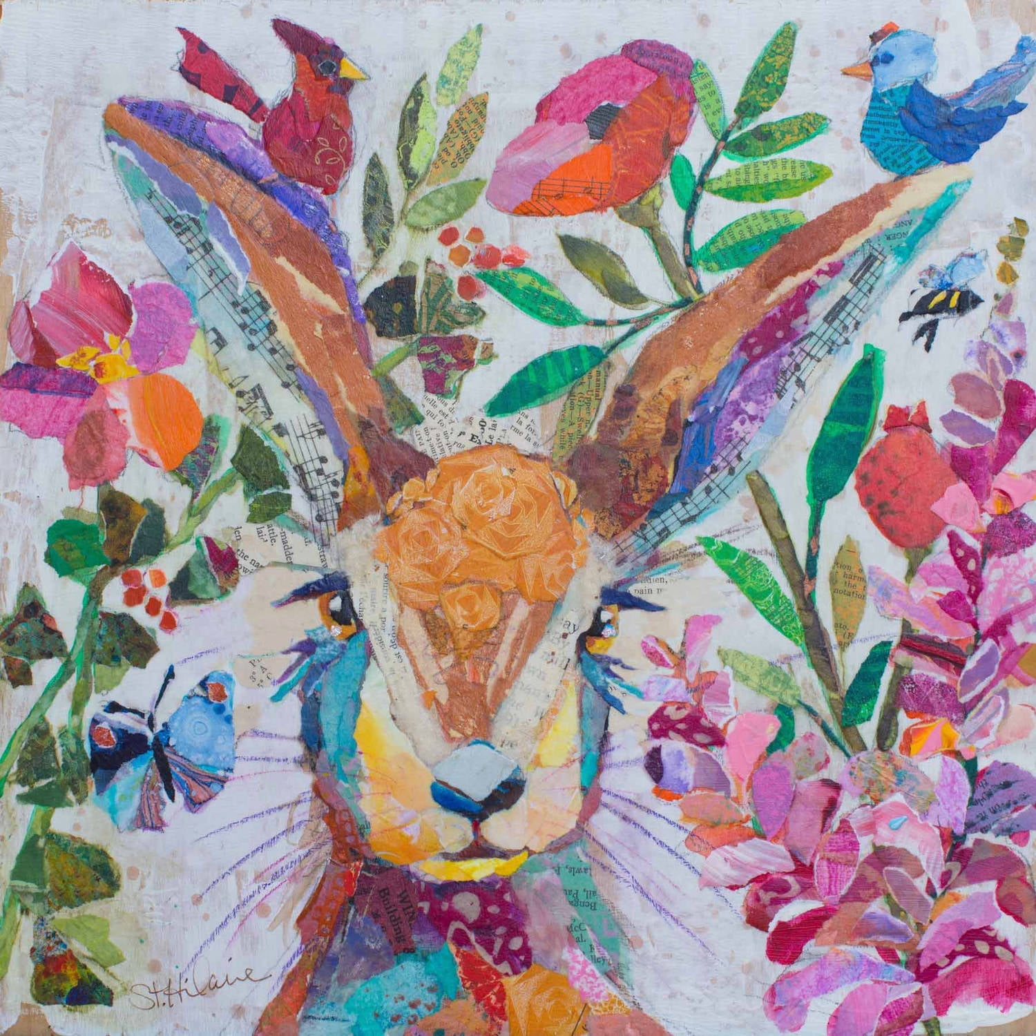 "Sound of Music" Painting Print on Wrapped Canvas