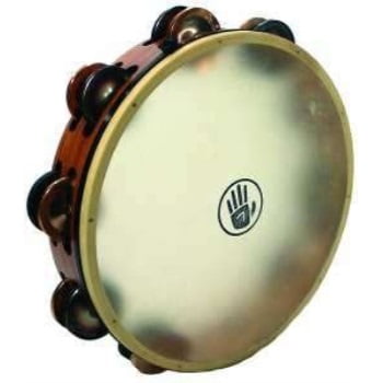 SoundArt Series™ Tambourine Dbl. row 10" - Chromiu