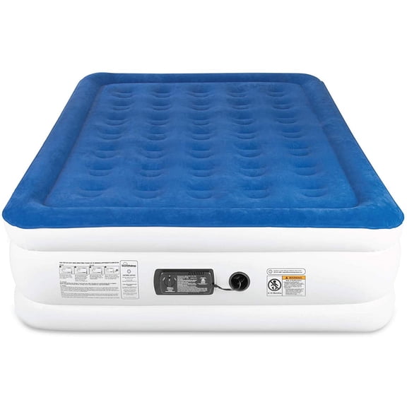 SoundAsleep Dream Series Air Mattress with ComfortCoil Technology & Internal High Capacity Pump - Full Size