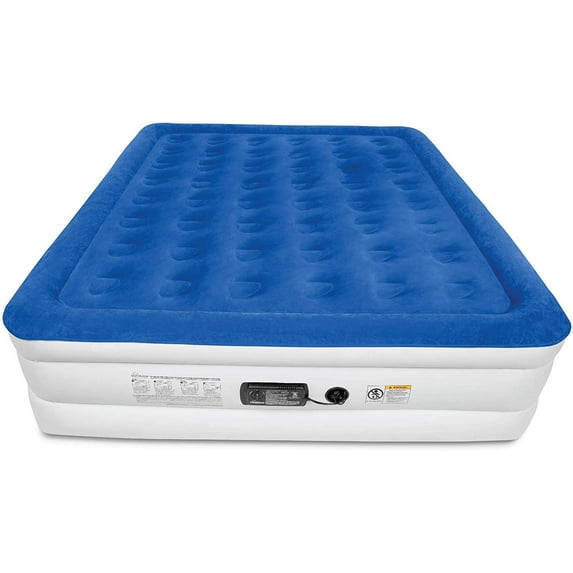 SoundAsleep Dream Series Air Mattress with ComfortCoil Technology & Internal High Capacity Pump - King Size