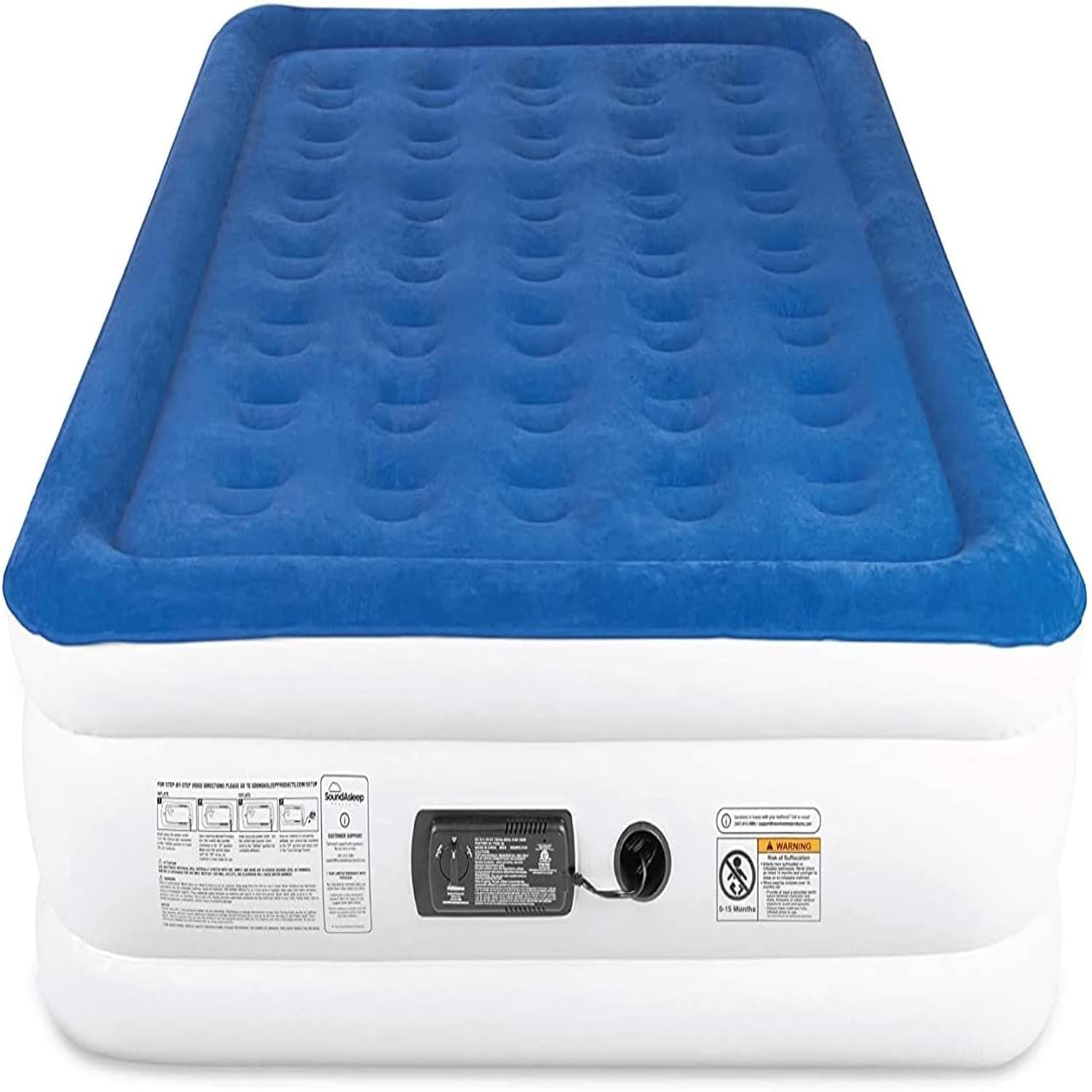SoundAsleep Dream Series Luxury Air Mattress with ComfortCoil