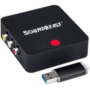 SoundBeast Video To Digital Converter - Record Video & Audio from VCR, VHS Tapes, AV, RCA, Hi8, Camcorder, DVD, Gaming Systems - Saves to USB Flash Drive [Requires Working VCR/Camcorder & Tapes]