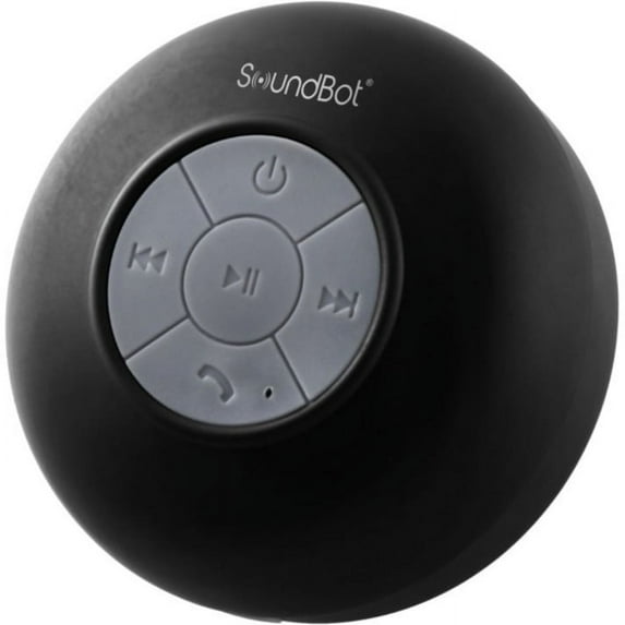 SoundBot SB510 Portable Bluetooth Speaker System, Black