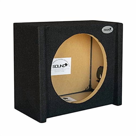 SoundBox F150 SuperCrew/SuperCab 1997-UP Single 10'' Subwoofer Enclosure