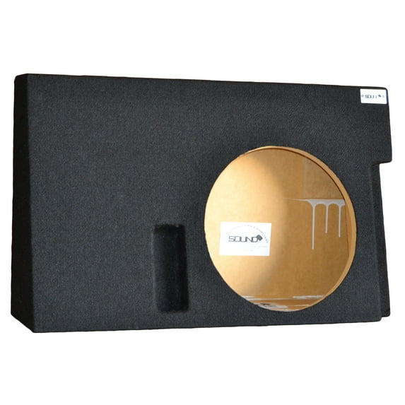 SoundBox Formed Series Single 10" Subwoofer Enclosure for Tundra CrewMax