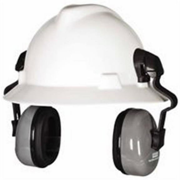 Msa Safety Ear Muffs,Hard Hat Mounted,25dB 10129327