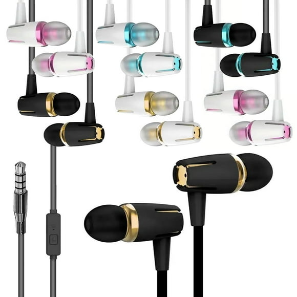 SoundGuard Wired Earbuds with Microphone for Noise Blocking Experience