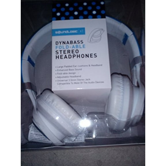SoundLogicXT DYNABASS FOLD-ABLE STEREO HEADPHONES