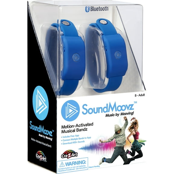 SoundMoovz Musical Bandz by Cra-Z-Art - Blue