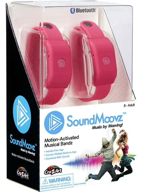 SoundMoovz Musical Bandz by Cra-Z-Art - Pink