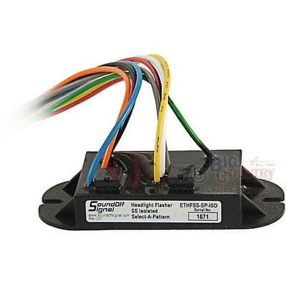 SoundOff Signal ETHFSS-SP-ISO Headlight Flasher