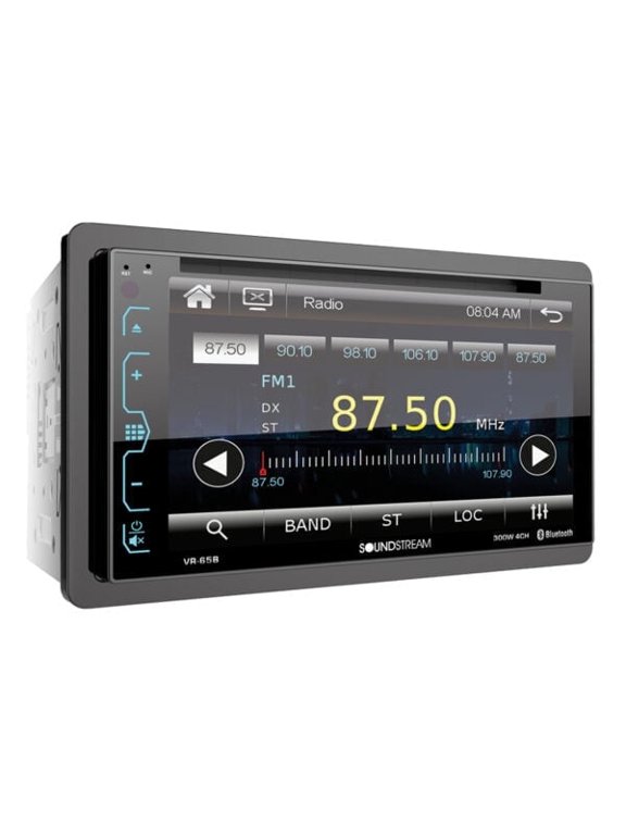VR-65B 6.2 2-DIN Touchscreen DVD/CD Headunit w/ Bluetooth