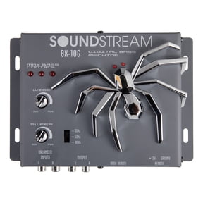 SoundStream BX-23Q Car Audio Bass Booster Restoration Processor, Black
