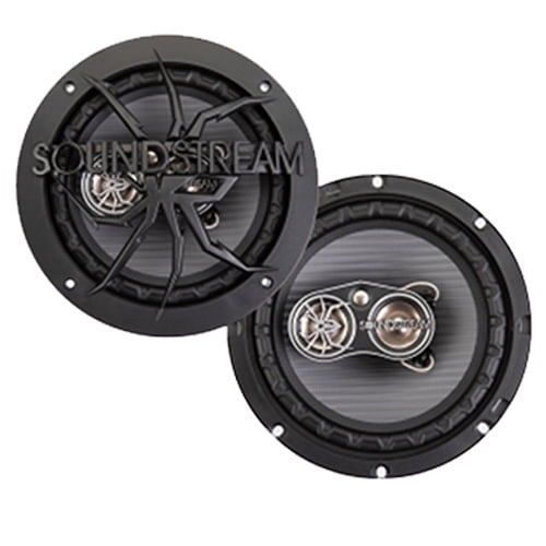 SoundStream PS.65 6.5" 300 Watts Max Power 4-Way Full Range Coaxial Car Audio Speakers