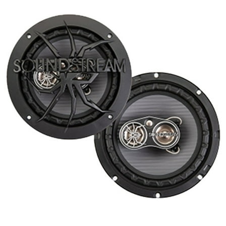 SoundStream PS.65 6.5" 300 Watts Max Power 4-Way Full Range Coaxial Car Audio Speakers