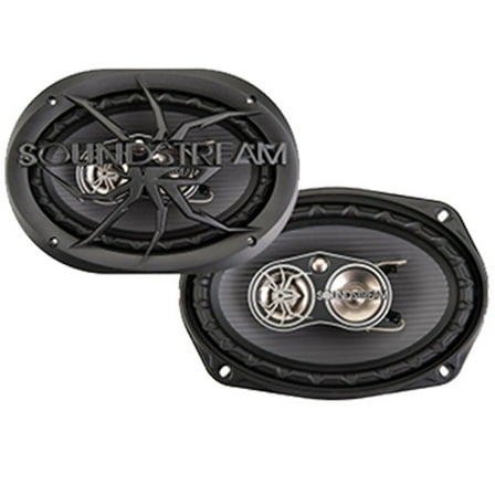 SoundStream PS.69 6x9" 500 Watts Max Power 4-Way Full Range Coaxial Car Audio Speakers