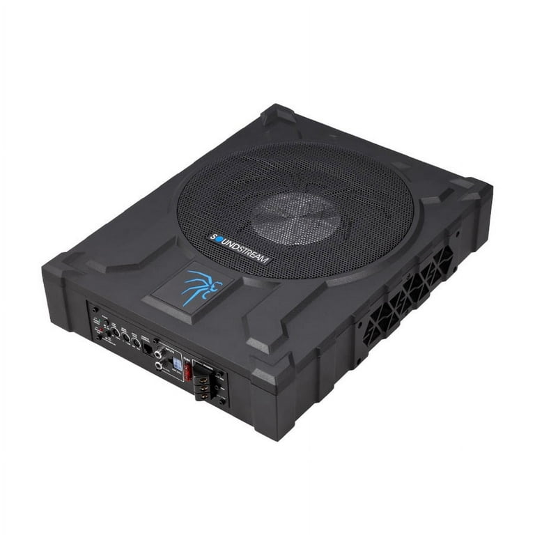 SOUNDSTREAM USB.8A ウーファー SoundStream USB8P 8 in. 800W Powered Shallow Under Seat