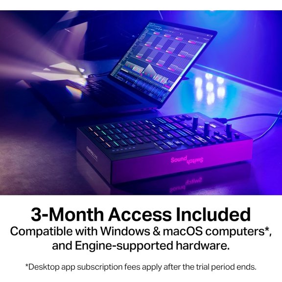 SoundSwitch Control One Professional DMX DJ Lighting Controller | 3 Months Software Access | DMX & Philips Hue Support