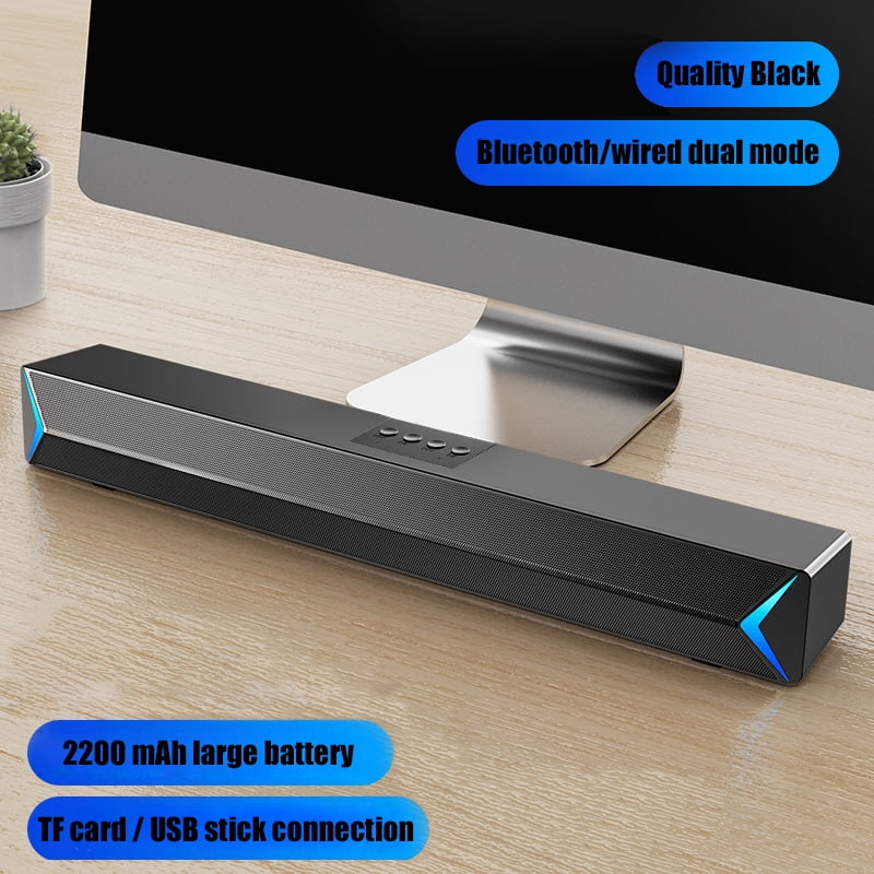 Soundbar Bluetooth Speaker Wireless Combo Bass Subwoofer 3.5mm AUX