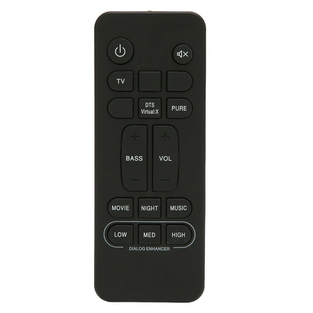 Soundbar Remote Control Battery Powered Sound Remote Control