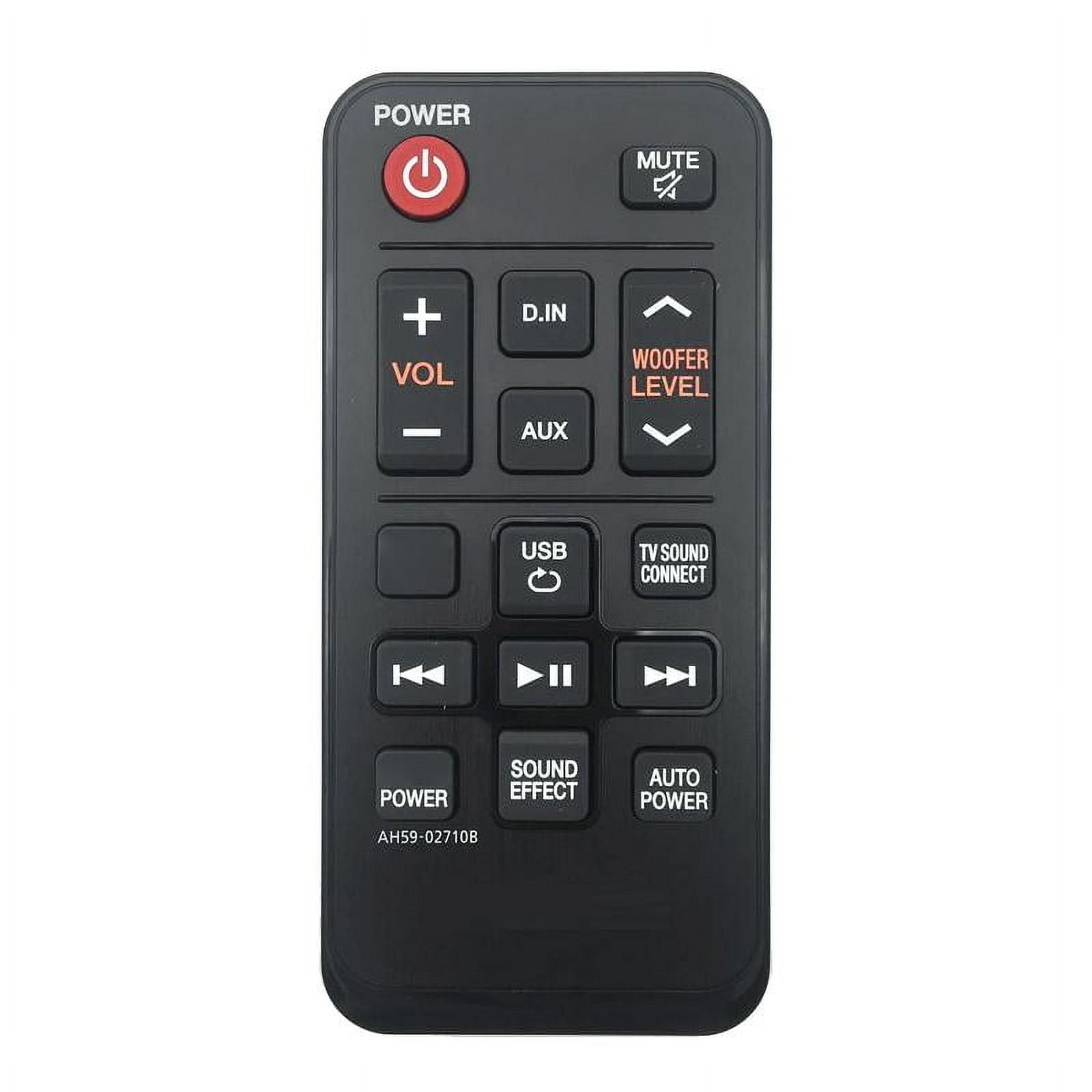 Soundbar Remote Lightweight Remote Controller for SamsungHW-J250 HW ...