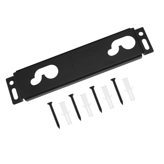 Soundbar Wall Mount Reinforced Metal Construction, Tool-Free Setup, Versatile Positioning