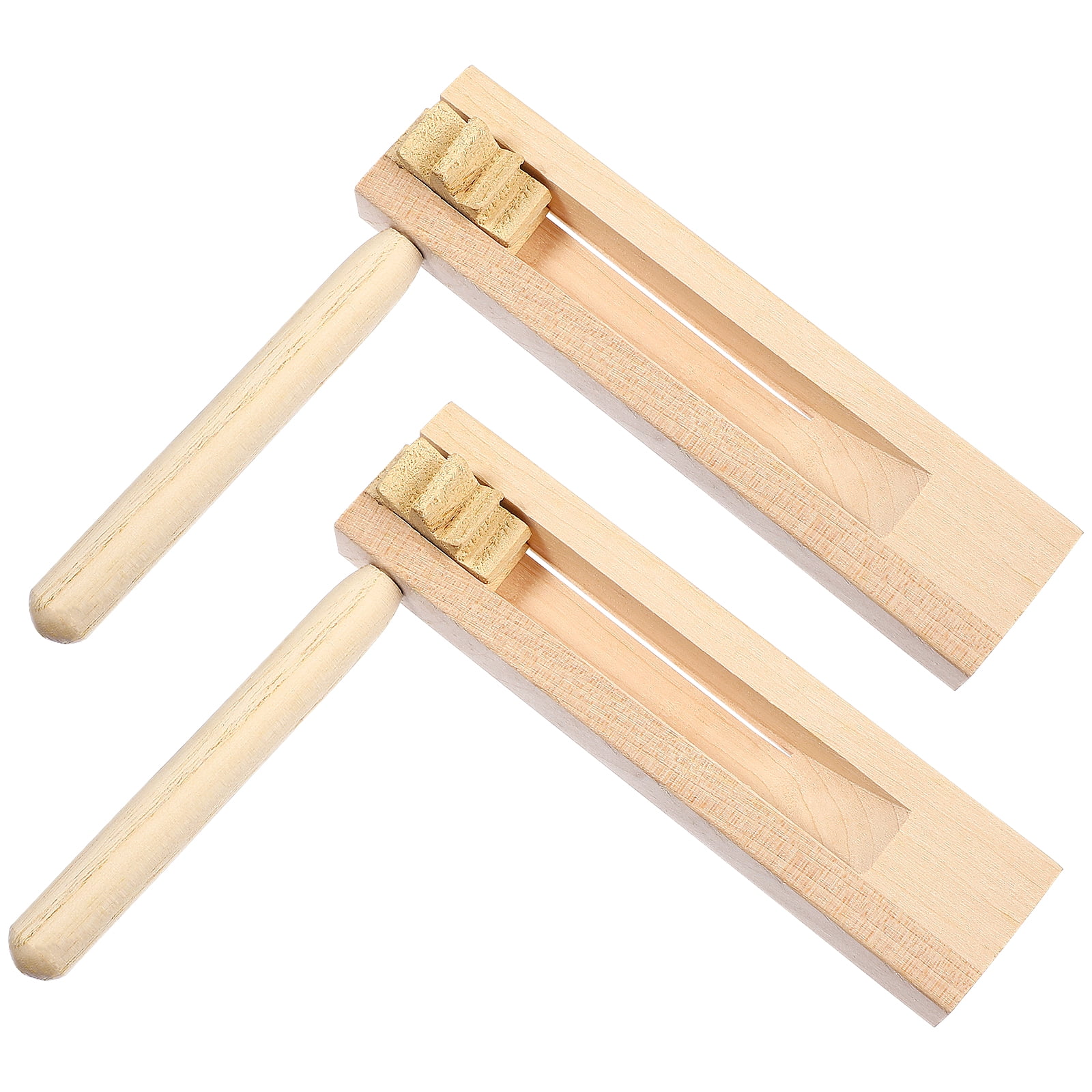 Soundboard Noise Maker Matraca Toy Toys for Kids Wooden Ratchet Child