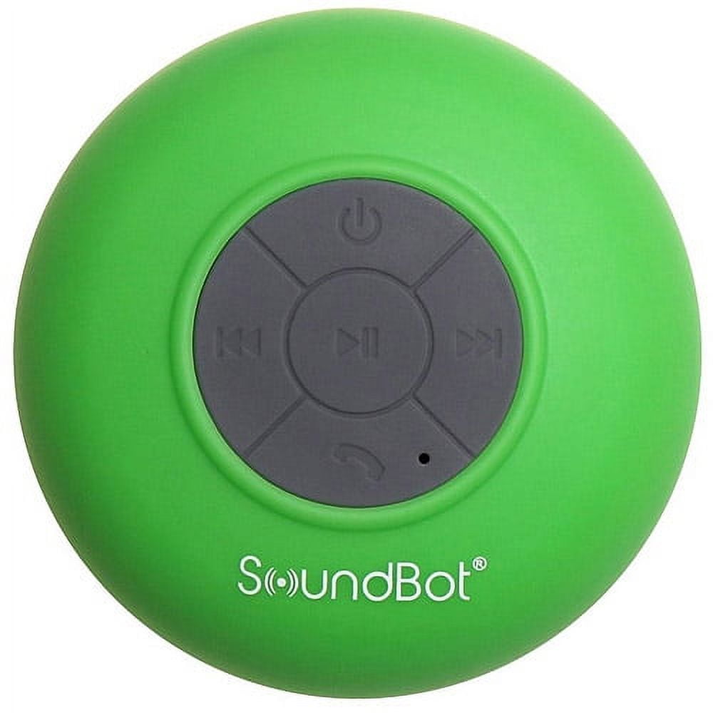 Soundbot FBA_SB510-GEN.V2-DIY Bluetooth, USB, altavoz de ducha infrarrojo,  altavoz portátil resistente al agua con micrófono incorporado, 6 horas de